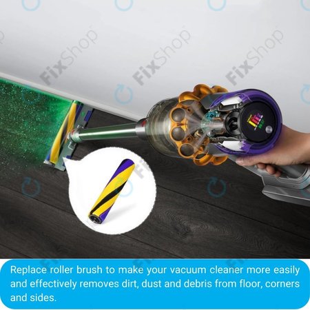 Dyson V11, V12, V15, V15s Detect Submarine - Slim Fluffy Glavna krtača (Mehki Valjček)