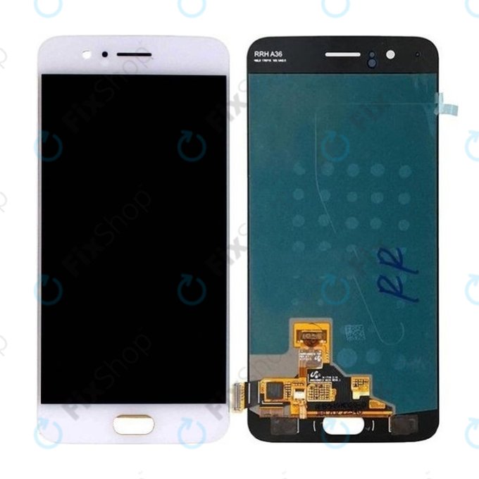 OnePlus 5 - LCD zaslon + steklo na dotik (White) TFT