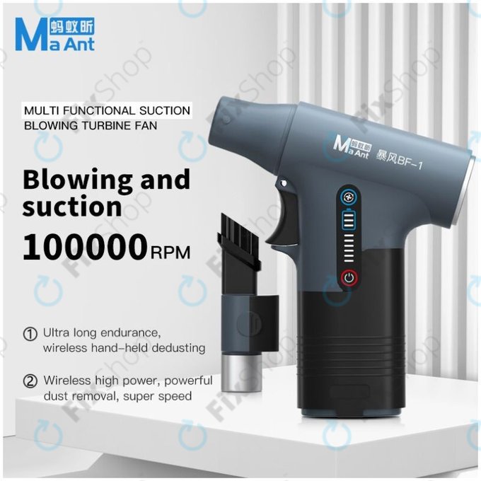 MaAnt BF-1 - večnamenski turbinski ventilator za takojšnje hlajenje