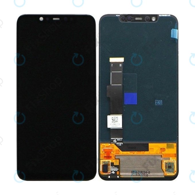 Xiaomi Mi 8 - LCD zaslon + steklo na dotik OLED