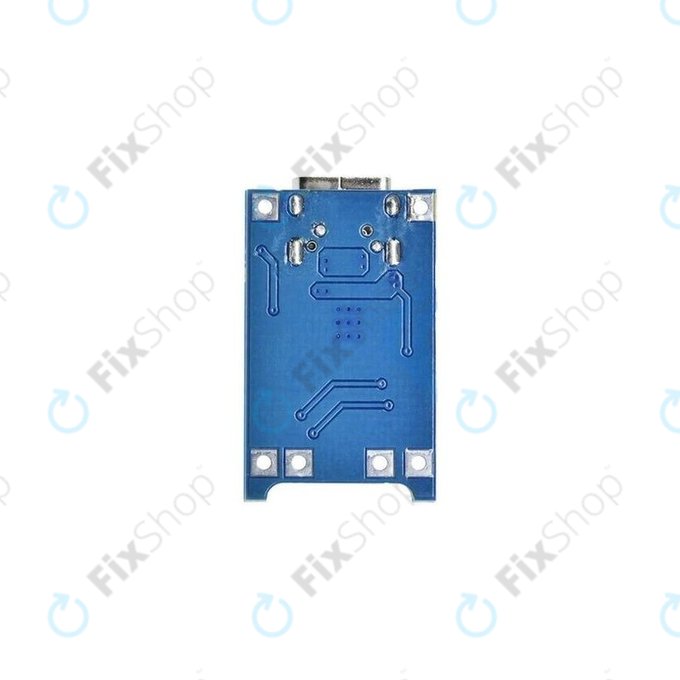 Polnilni modul TP4056 za 18650 Li-ion baterijo, USB-C, 1 A
