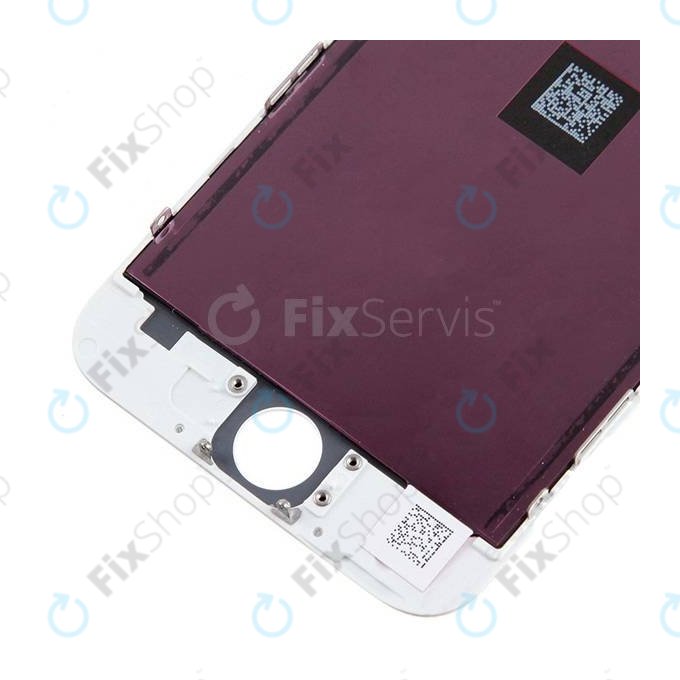 Apple iPhone 6 - LCD zaslon + steklo na dotik + okvir (White) TFT