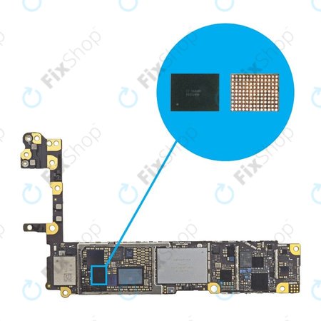 Apple iPhone 6, 6 Plus - IC čip gonilnika za zaslon na dotik U2402 343S0694