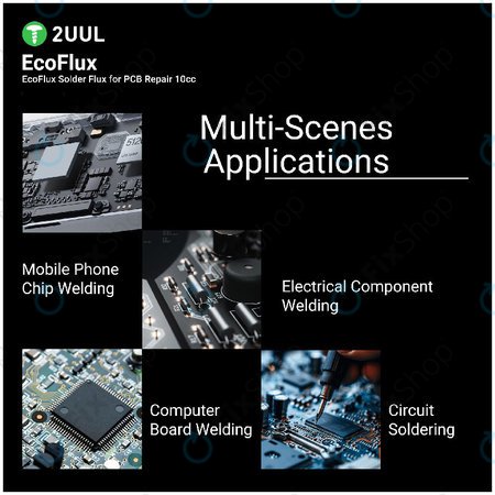 Tekočina za spajkanje (Flux) EcoFlux, 2UUL SC11, 10cc