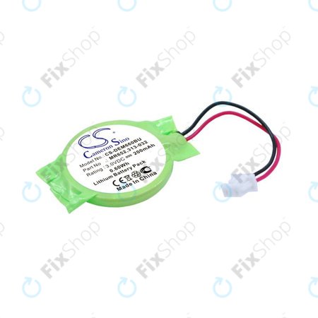 Rezervna baterija za Dell Latitude E6320, 200mAh, Lithium, 3V, 077-A00, HQ