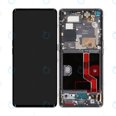 Oppo Find X2 Pro - LCD zaslon + steklo na dotik + okvir (Lamborgini Edition) - 4903836 Genuine Service Pack