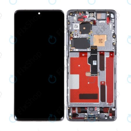 Huawei P50 Pro JAD-AL50 JAD-LX9 - LCD zaslon + steklo na dotik + okvir (Golden Black) OLED