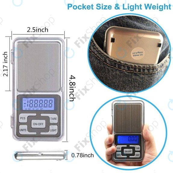 TFY MH-500 - Mini tehtnica 500 g/0,01 g