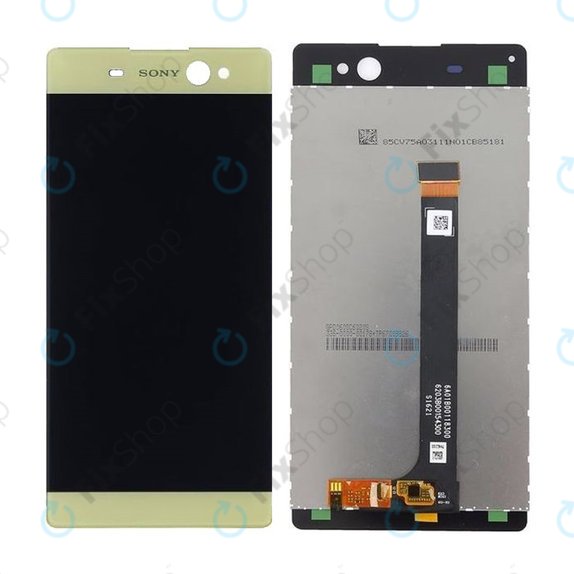 Sony Xperia XA Ultra F3211 - LCD zaslon + steklo na dotik (Gold) TFT
