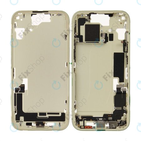 Srednji okvir z baterijo za iPhone 15 | Yellow | ZD076-00671 | Genuine Apple
