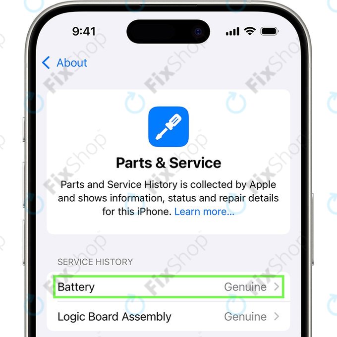 Baterije za iPhone 15 Plus | 661-37207 | 4383mAh | Genuine Apple