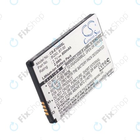 Baterija za Motorola Wilder, 800mAh, Li-Ion, 3.7V, BQ50, HQ