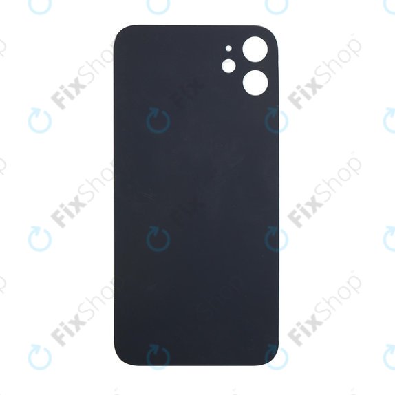 Apple iPhone 11 - Steklo zadnjega ohišja (Black)