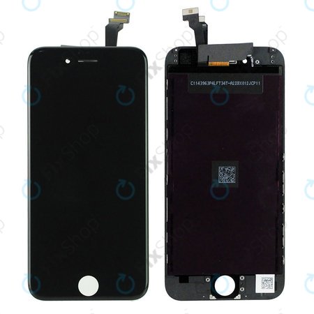 Apple iPhone 6 - LCD zaslon + steklo na dotik + okvir (Black) TFT