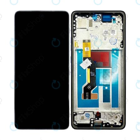 Zaslon za Motorola Moto G86 5G, Steklo na dotik z okvirjem, Spellbound, 5D68C30474, Genuine Service Pack