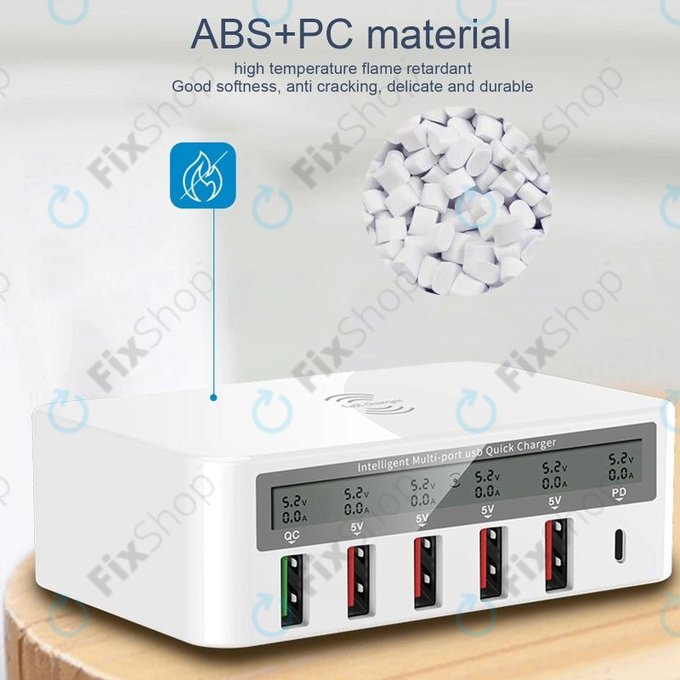 WLX-818F Servisna polnilna postaja z USB 3.0 in USB-C