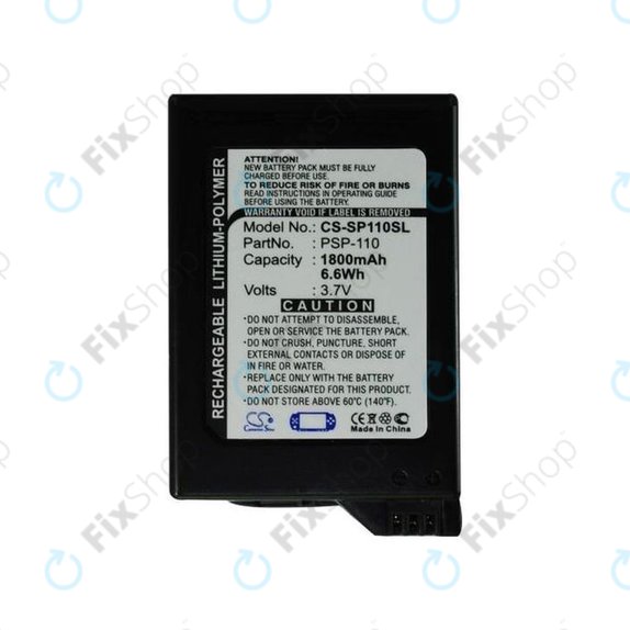 Sony Playstation Portable 1000 - Baterija PSP-110 1800mAh HQ