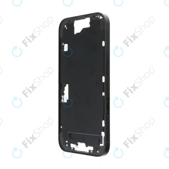 Apple iPhone 16 - Srednji okvir + Gumbi za vklop + Glasnost (Black)