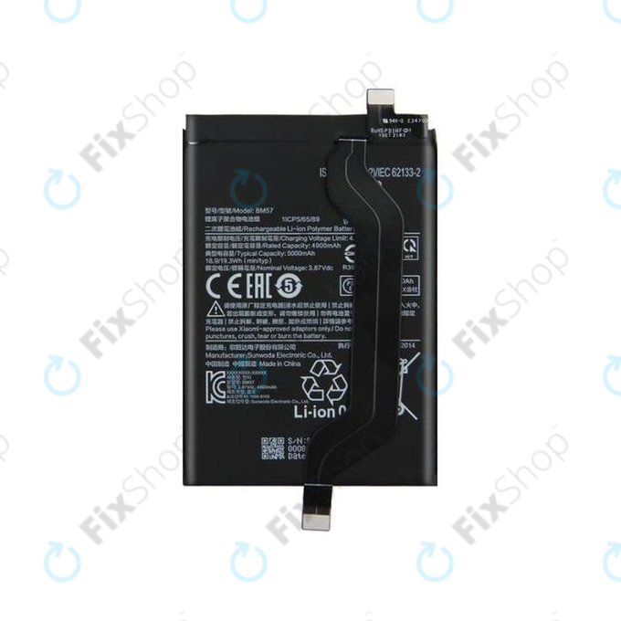 Xiaomi Redmi Note 10 Pro 5G - Baterija BM57 5000mAh