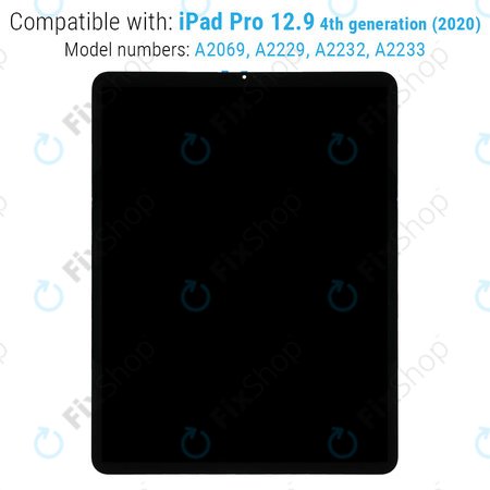 Apple iPad Pro 12.9 (4th Gen 2020) - LCD zaslon + steklo na dotik + modul IC Refurbished