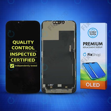 Apple iPhone 13 Pro Max - LCD zaslon + steklo na dotik + okvir Hard OLED FixPremium