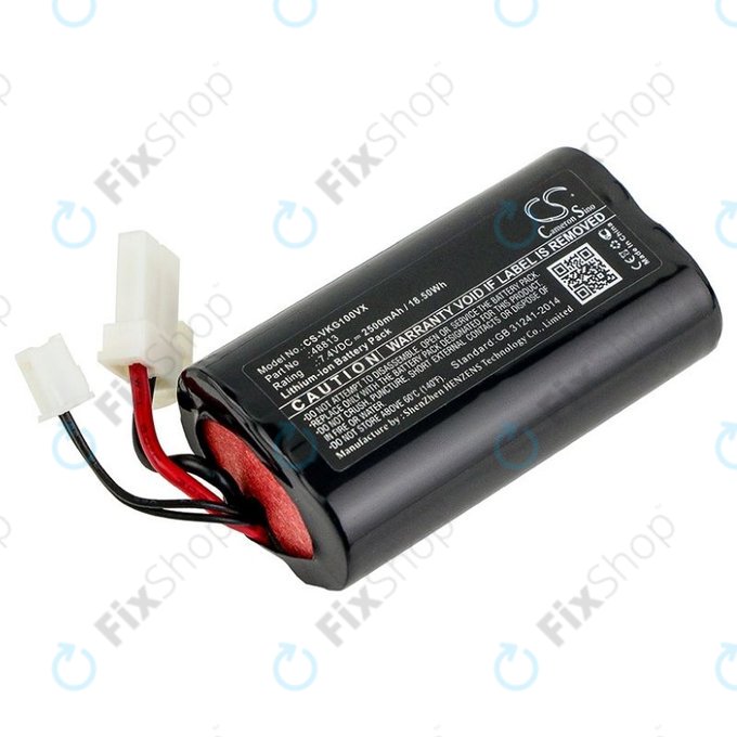 Vorwerk Kobold VG100 - Baterija 48813 Li-Ion 7.4V 2500mAh HQ