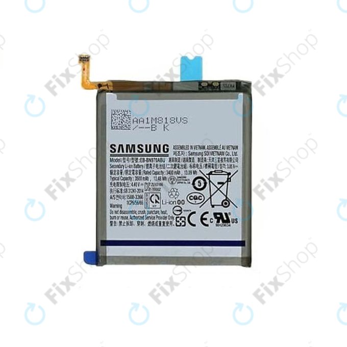 Samsung Galaxy Note 10 N970F - Baterija EB-BN970ABU 3500mAh - GH82-20813A Genuine Service Pack