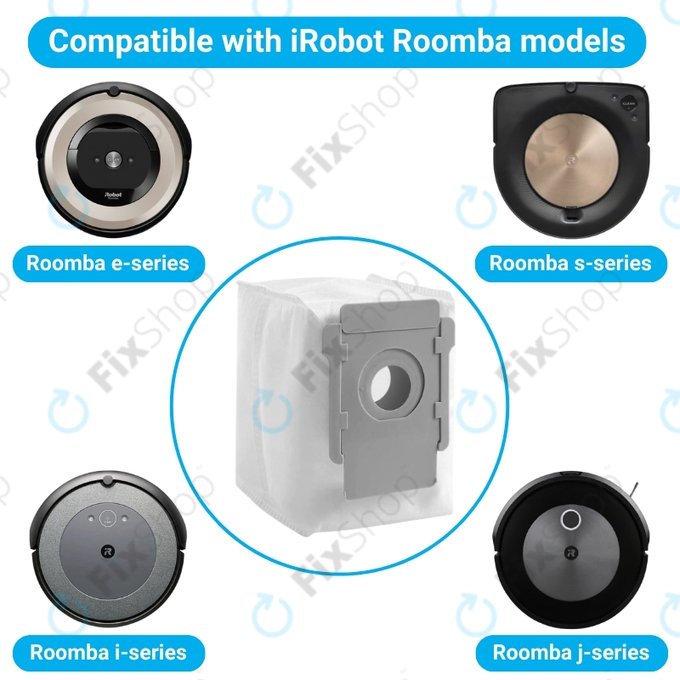 iRobot Roomba e-series, i-series, j-series, s-series - Vrečka za sesalnik (3 kosi)