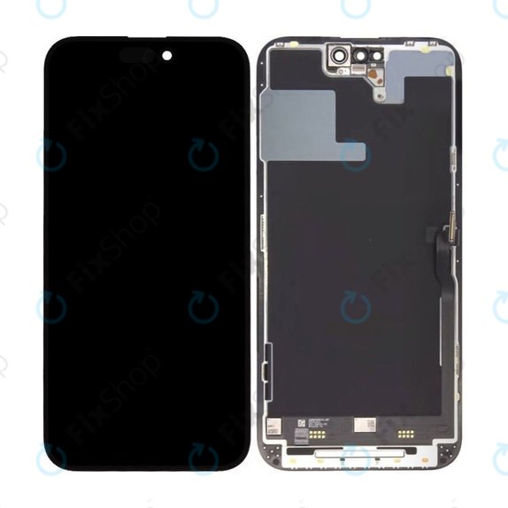 Apple iPhone 14 Pro Max - LCD zaslon + steklo na dotik + okvir Soft OLED FixPremium