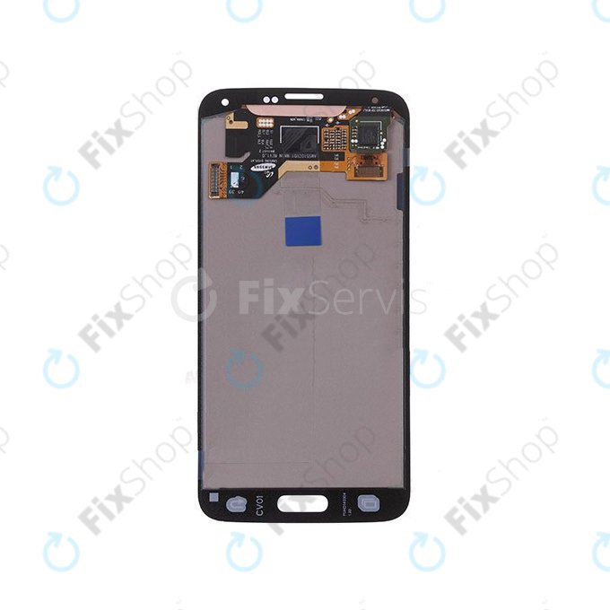 Samsung Galaxy S5 Mini G800F - LCD zaslon + steklo na dotik (Charcoal Black) - GH97-16147A Genuine Service Pack