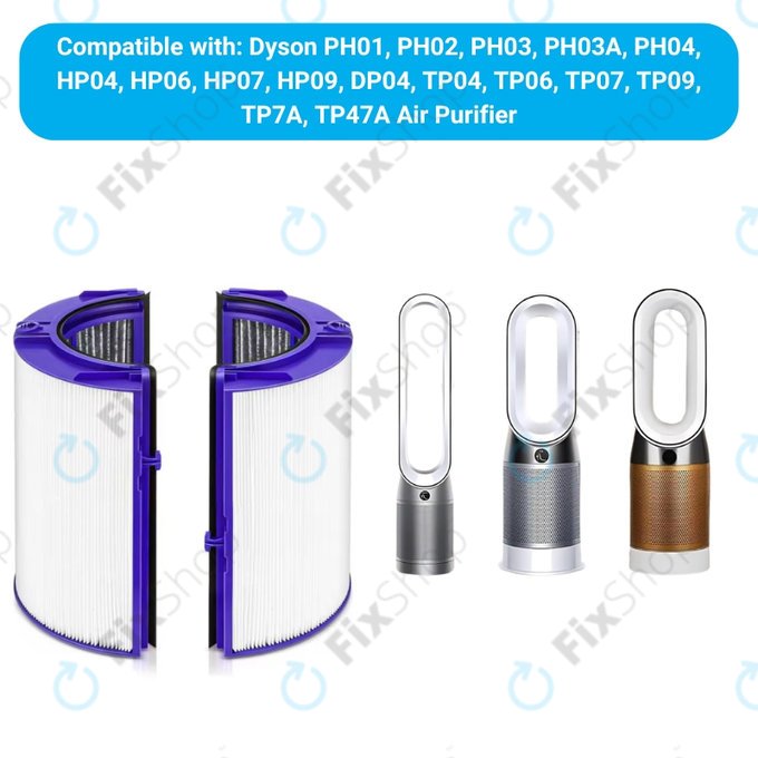Dyson Purifier-series, Purifier humidifier-series - HEPA filter 2v1 (Aktivno oglje)