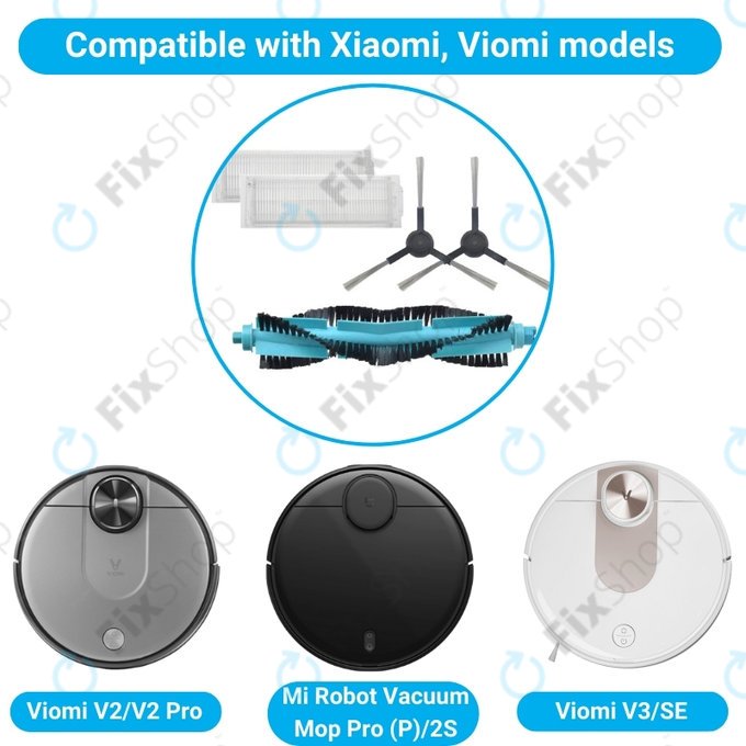 Xiaomi Viomi V2, V2 Pro, V3, SE, Mi Robot Vacuum Mop Pro (P), 2S - Standardni komplet