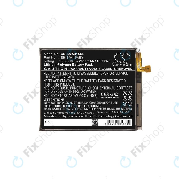 Samsung Galaxy A41 A415F - Baterija EB-BA415ABY 2850mAh HQ