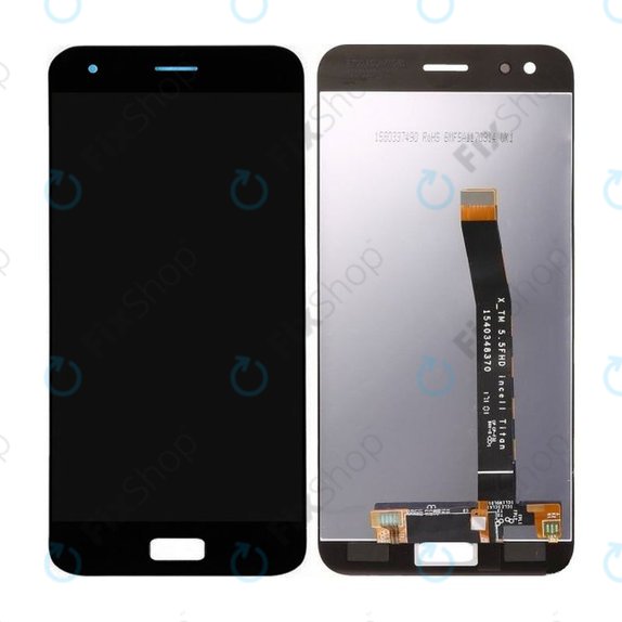 Asus Zenfone 4 ZE554KL - LCD zaslon + steklo na dotik (Black) TFT
