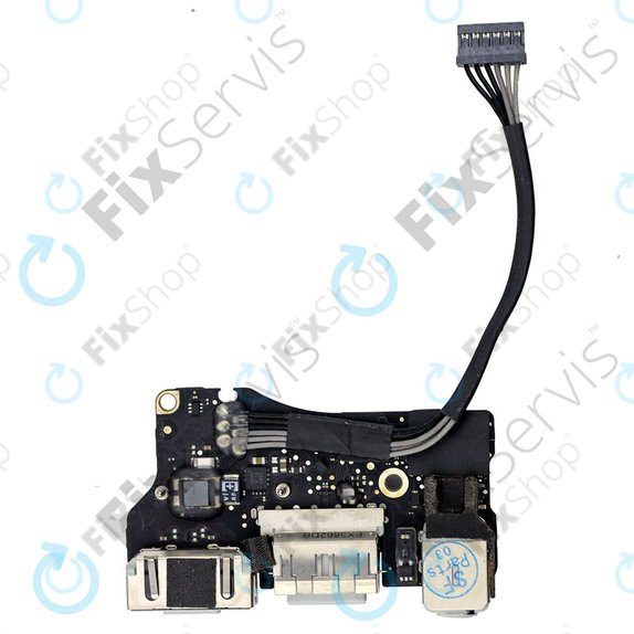 Apple MacBook Air 13" A1466 (Mid 2013 - Mid 2017) - I/O PCB plošča (MagSafe 2, USB, Audio) Refurbished