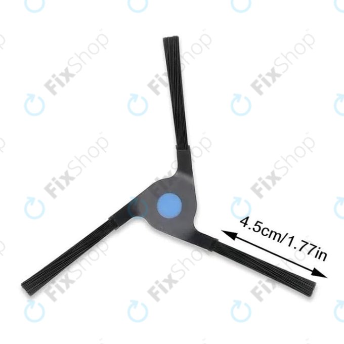 Ecovacs Deebot X2-series - Stranska krtača (Črna) - 2 kosa