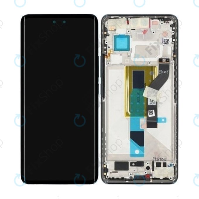 Xiaomi 13 Lite - LCD zaslon + steklo na dotik + okvir (Black) - 5600030L9S00 Genuine Service Pack