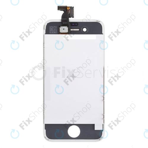 Apple iPhone 4 - LCD zaslon + steklo na dotik + okvir (White) TFT