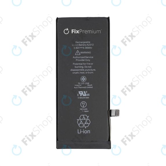 Apple iPhone SE (2nd Gen 2020) - Baterija 1821mAh FixPremium (10 Pack)