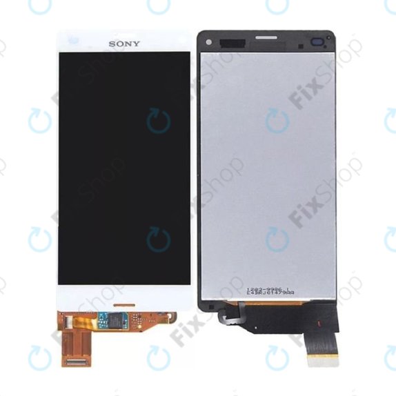 Sony Xperia Z3 Compact D5803 - LCD zaslon + steklo na dotik (White) TFT