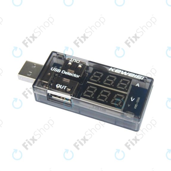 Keweisi - USB tester za polnjenje pametnih telefonov (IN/OUT)