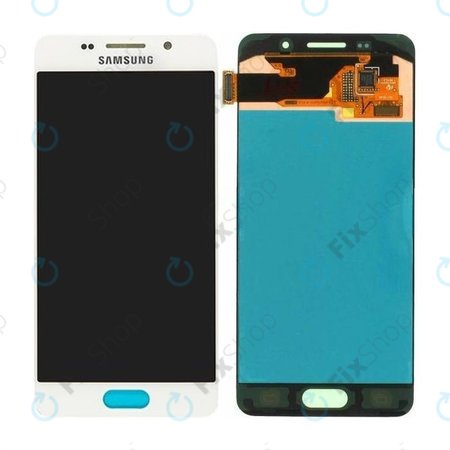 Samsung Galaxy A3 A310F (2016) - LCD zaslon + steklo na dotik (White) - GH97-18249A Genuine Service Pack