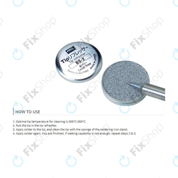 Goot BS-2 - Aktivator za spajkalne konice