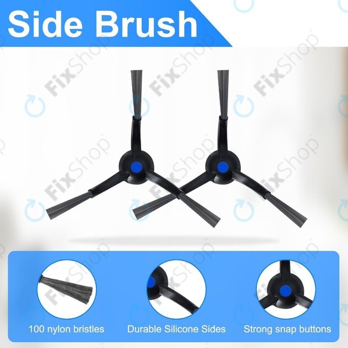 Ecovacs X8 Pro Omni, X8 Omni, T80 Omni - stranska krtača