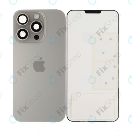 Steklo zadnjega ohišja za iPhone 16 Pro | Natural Titanium | 661-42725 | Genuine Apple