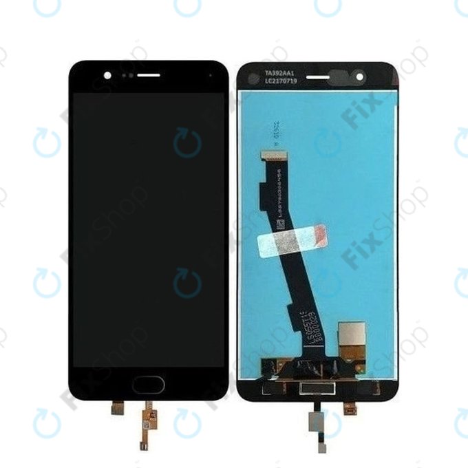 Xiaomi MI Note 3 - LCD zaslon + steklo na dotik (Black) TFT