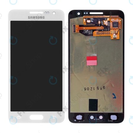 Samsung Galaxy A3 A300F - LCD zaslon + steklo na dotik (Pearl White) - GH97-16747A Genuine Service Pack