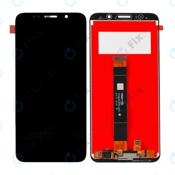 Huawei Honor 7S - LCD zaslon + steklo na dotik (Black) TFT