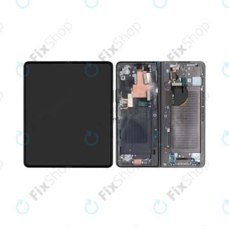 Samsung Galaxy Z Fold 5 F946B - LCD zaslon + steklo na dotik + okvir (Gray) - GH82-31842D Genuine Service Pack