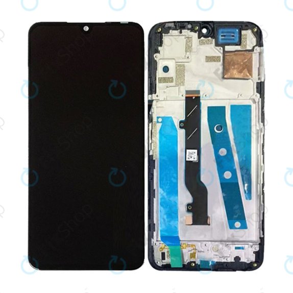 Infinix Note 12 - LCD zaslon + steklo na dotik + okvir (Force Black) OLED